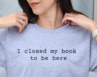 Camiseta divertida para amantes de los libros, camiseta para profesores de inglés