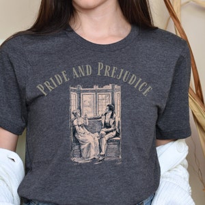 Pride and Prejudice shirt, Jane Austen shirt, Mr Darcy shirt, Jane Austen Gift, Literature Shirt, Bookish Gift, Librarian Tee, Booktrovert
