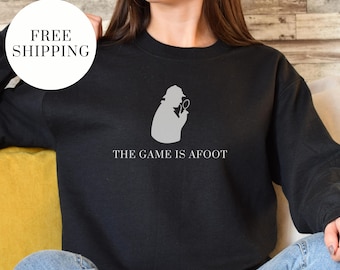 Sherlock Holmes Sweatshirt, Detektiv Geschenk
