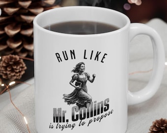 Pride and Prejudice Coffee Mug: Jane Austen Book Lover Gift