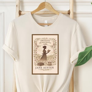 Jane Austen Shirt: Pride and Prejudice Book Lover Tee