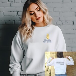 Vintage Winnie Puuh Sweatshirt, Klassischer Pooh Bär Pullover, Winnie Puuh Zitat, A.A. Milne Shirt, Literatur Klassiker, Bücherwurm
