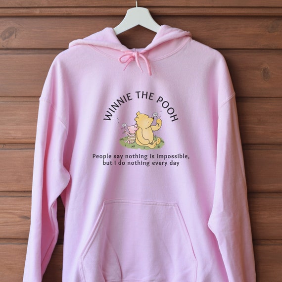 Vintage Pooh Bear Sweatshirt, Classic Winnie the Pooh Sweater, Lewis  Carroll Quote, Gift for Readers, Est 1926, Book Lover Hoodie, Teacher -  Etsy UK