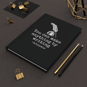 CS Lewis Quote Journal: Writer&#39;s Notebook, Book Lover Gift