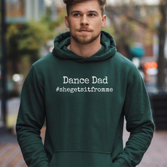 Geschenk Pullover Vater Tochter Tanzen Sie Papa Hoodie, Geschenk