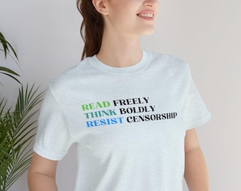 Banned Book T-Shirt: Geistige Freiheit, Lehrer Bibliothekar Geschenk