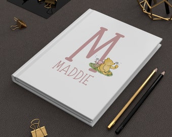 Personalized Winnie the Pooh Journal: Vintage Pooh Bear Notebook