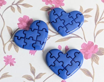 Autism Quebec 2026 Fundraising Campaign * Magnet Heart Puzzle