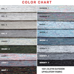 outdoor upholstery fabric swatchbook