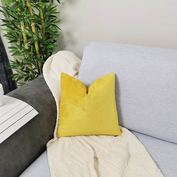 Yellow Cushion Etsy