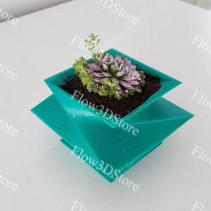 Modern Planter 3D Print STL File