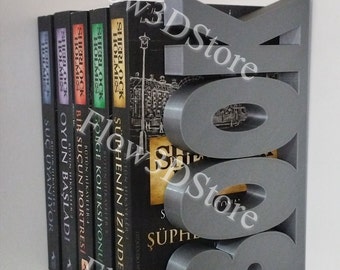 Decorative Bookend That Can Be Printed With a 3D Printer Stl Files