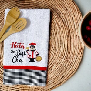 Personalized Kitchen Towel, Decorated Kitchen Towel,  Gift for the Kitchen, kitchen accessories