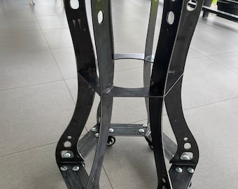 Bar stool DXF CNC plasma cut file 3mm plate steel