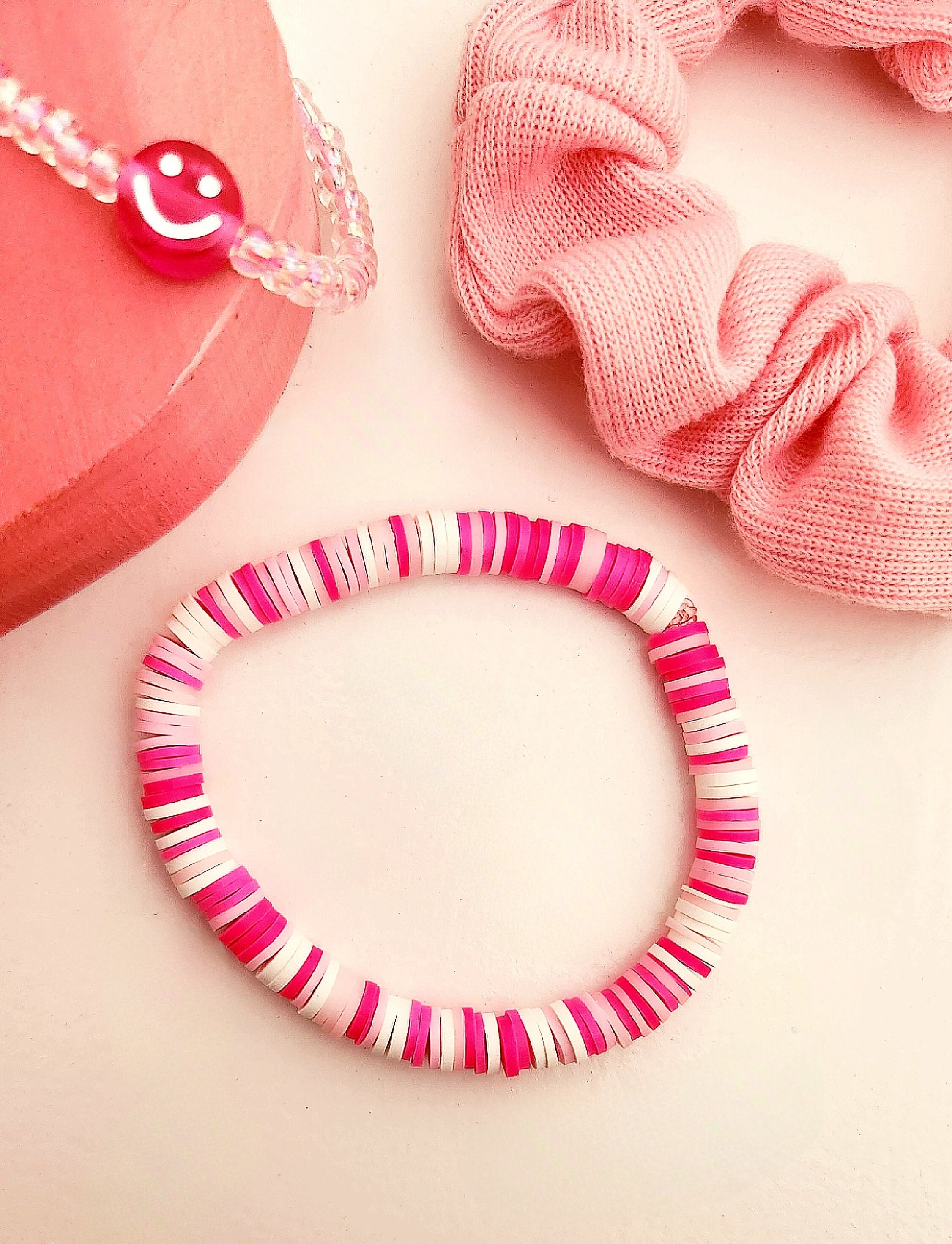 Pink Happiness Bracelet Bundle — Beaded By TayTay