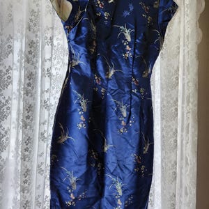 Vintage Cheongsam Dress (Vietnamese)