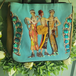 The Judgement of Paris Sequins Tote