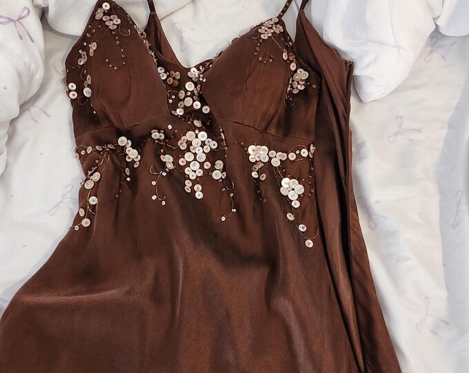 Vintage Fairycore Long Sleeve Dress