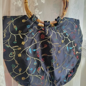 90s Oriental Handbag - Etsy