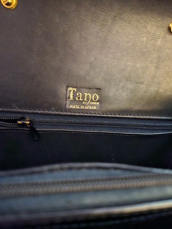 Vintage 60s Leather Tano bag - image 4