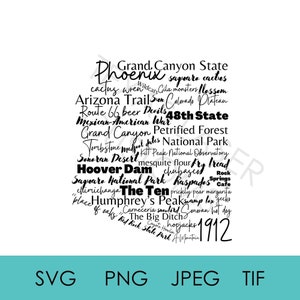 Arizona SVG digital download