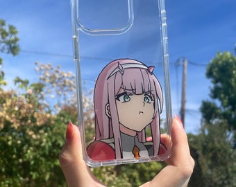 Custodia per telefono anime dipinta su misura (PERSONALIZZABILE)
