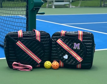Pickleball Bag, Pickleball Tote, Pickleball Sling Bag, Paddle Bag for Women, Pickleball Gift for Women, Custom Pickleball Bag