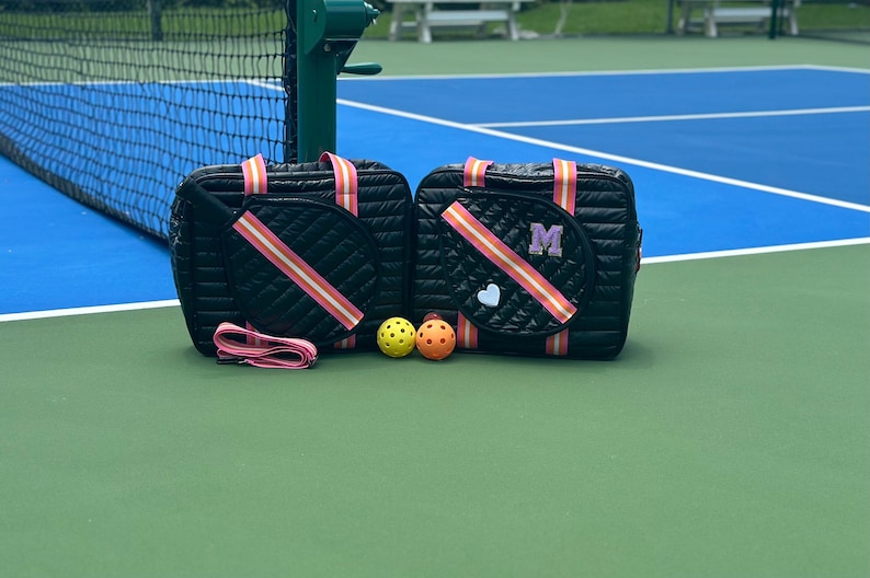 Pickleball Bag Pickleball Tote Pickleball Sling Bag Paddle Etsy