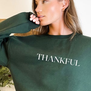 Thankful,Grateful,Blessed Sweatshirt, Holiday Thanksgiving sweatshirt, Fall Vibes Sweatshirt, Fall Sweatshirt, Thanksgiving Family Hoodie