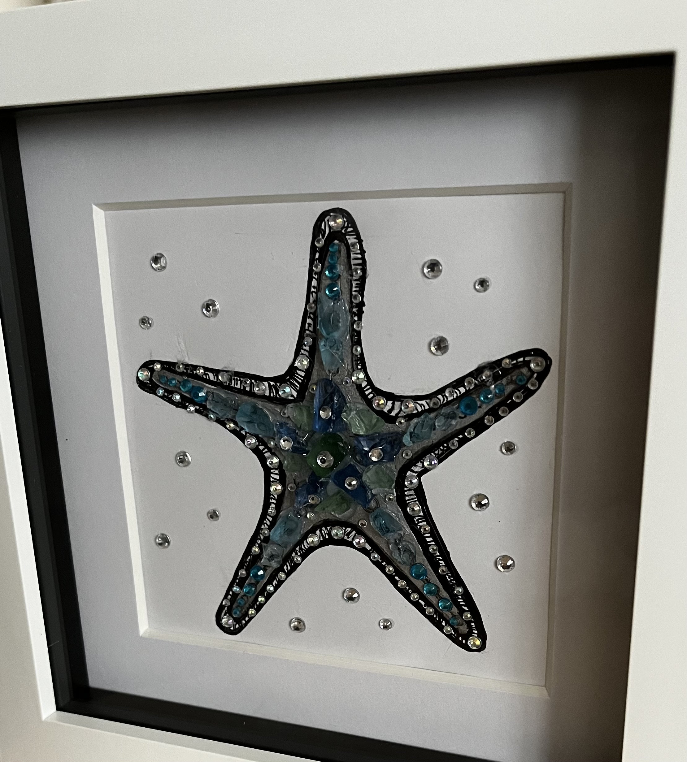 Sea Glass Art Starfish - Etsy