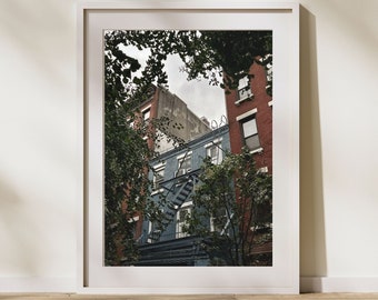 Fototryck i West Village NYC: Väggkonst i New York (digital nedladdning)