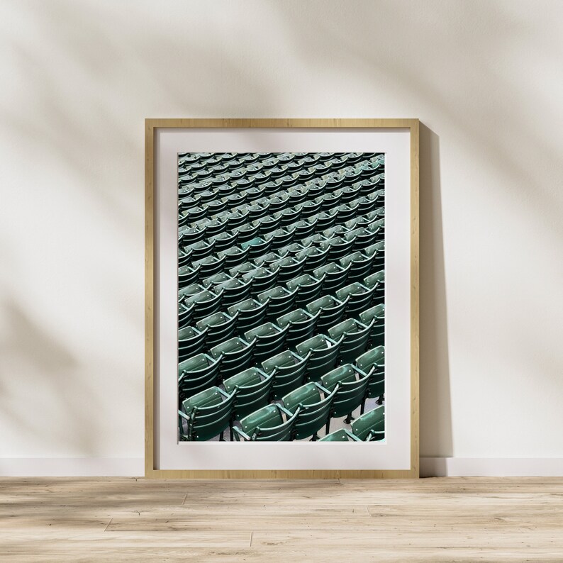 Boston Fenway Park Green Seats