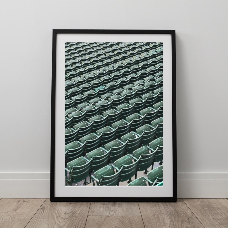 Boston Fenway Park Green Seats
