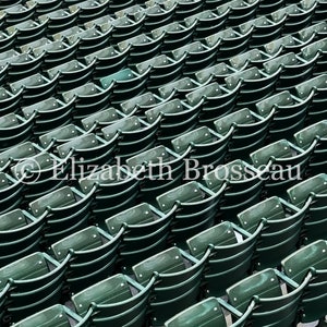 Boston Fenway Park Green Seats