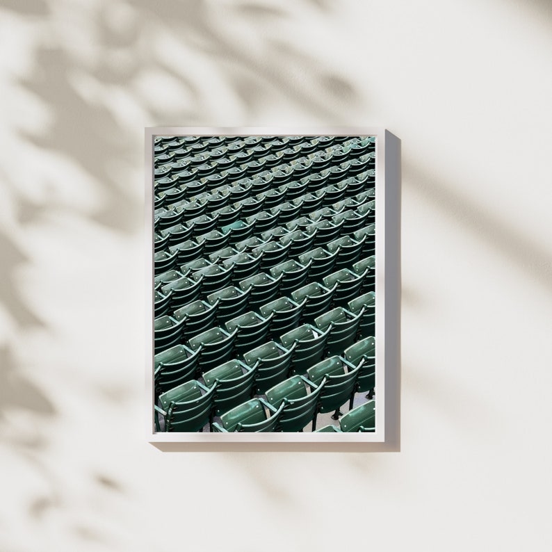 Boston Fenway Park Green Seats