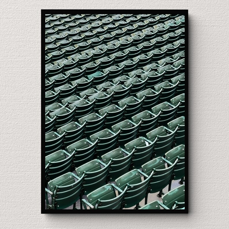 Boston Fenway Park Green Seats