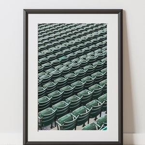 Boston Fenway Park Green Seats