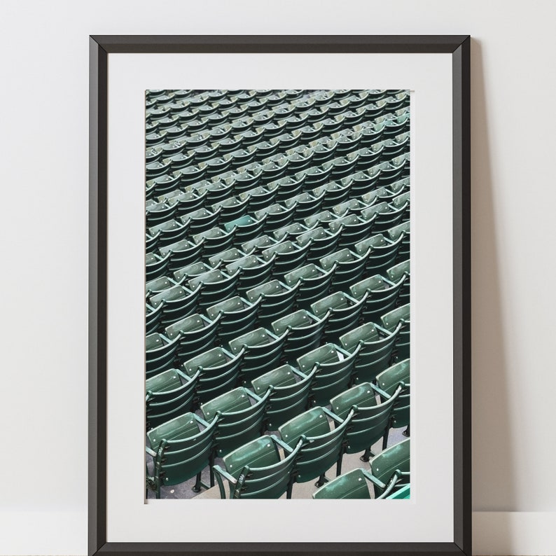Boston Fenway Park Green Seats