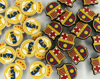 Barcelona & Real Madrid Croc Charms