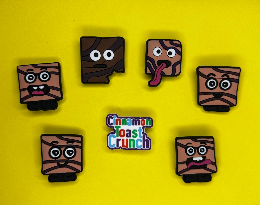 Cinnamon Toast Crunch Croc Charms Etsy