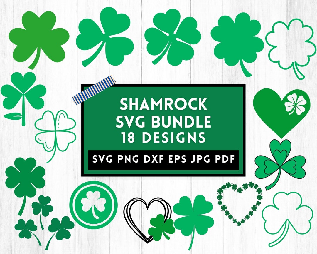 Shamrock Svg St Patricks Day Svg Clover Svg Irish Svg - Etsy