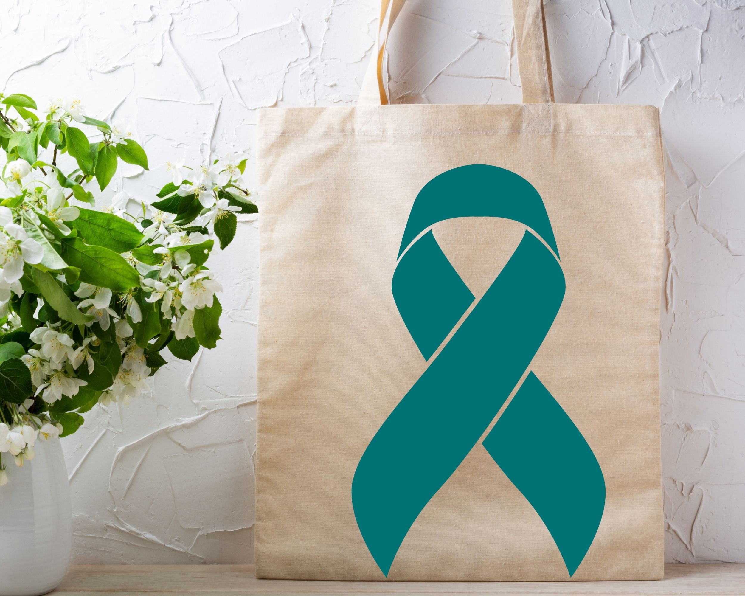 Ovarian Cancer Svg Cancer Ribbon Svg Cancer Awareness Svg Etsy UK