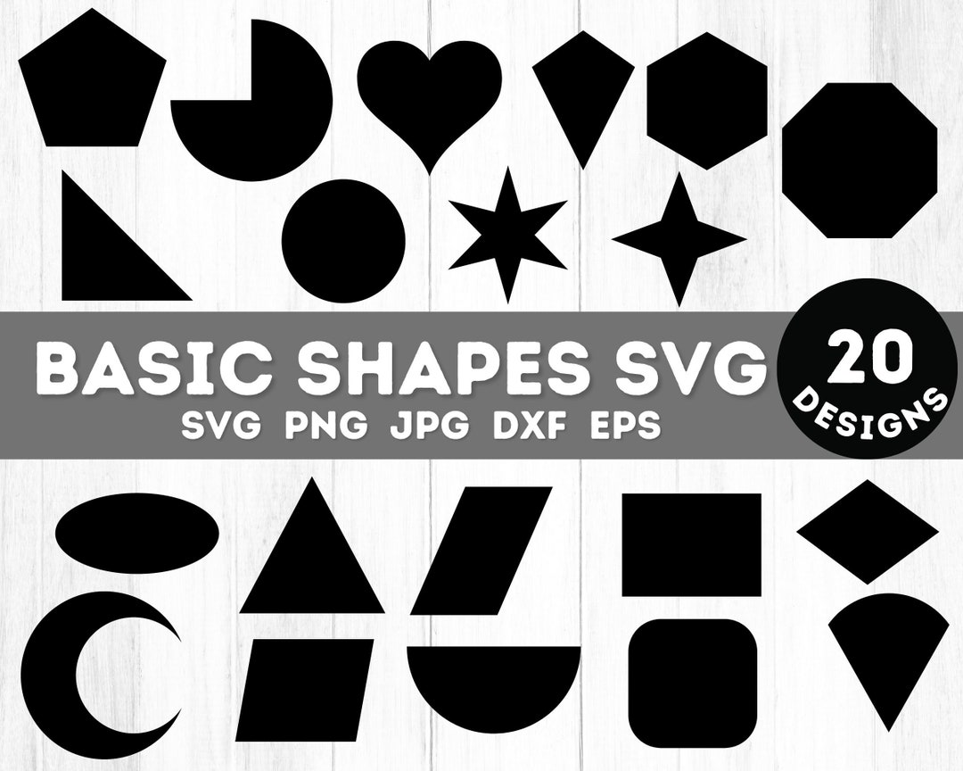 Basic Shape Svg, Circle Svg, Shapes Svg, Star Svg, Square Svg, Triangle ...