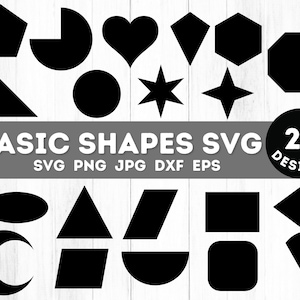 Basic Shape Svg, Circle Svg, Shapes Svg, Star Svg, Square Svg, Triangle ...