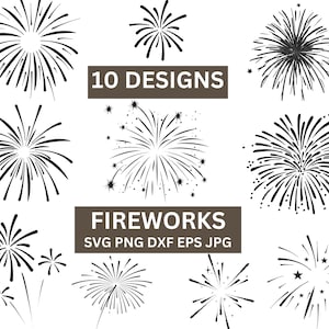 2025 Fireworks Svg Bundle,New Year png,New Years Shirt Svg,New Year 2025,Svg For Shirt,Fireworks Clipart,Fireworks Cricut,Silhouette