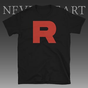 Team Rocket Inspired Shirt, Anime Inspired T-shirt, Team Rocket