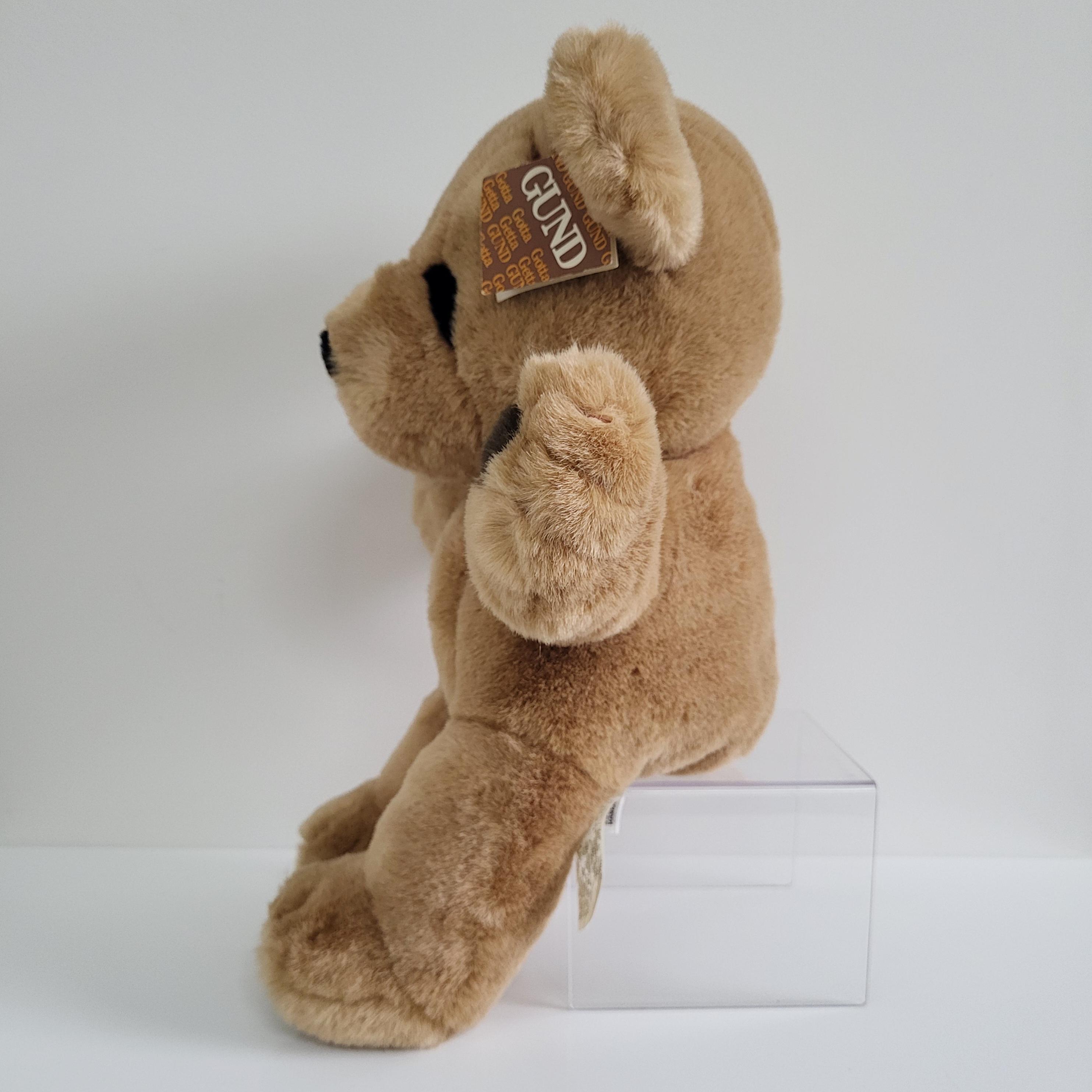 ヴィンテージ GUND スティッチ テディベア タグ付き：ノスタルジックな