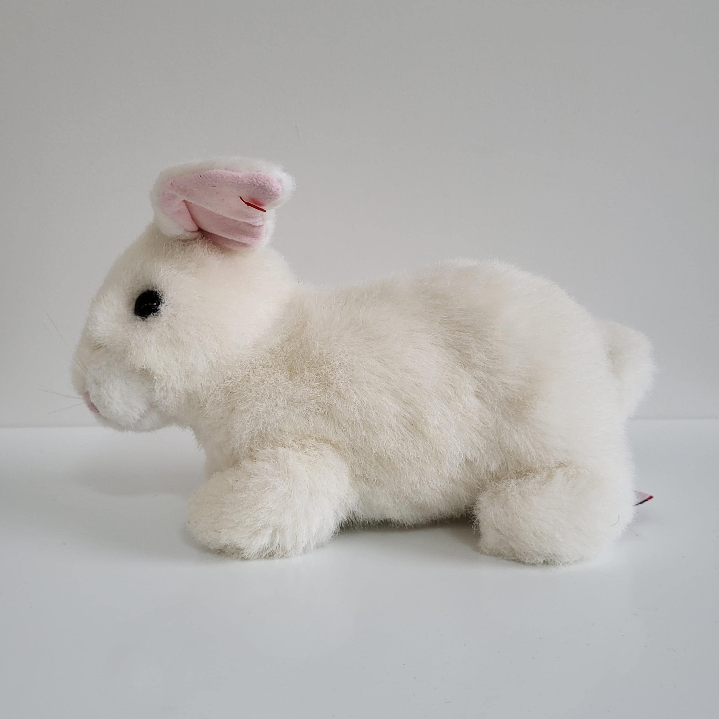  ホワイトバニー　うさぎ　ぬいぐるみ TY ホワイトバニーぬいぐるみ：ヴィンテージ 1990年代 コレクターズ