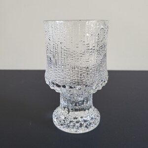 Kieliszek do czerwonego wina Iittala Ultima Thule | Vintage Szklany Kielich Lodowy Tapio Wirkkala | Świeca herbaciana MCM Iittala Finlandia | Wymiana Iittali