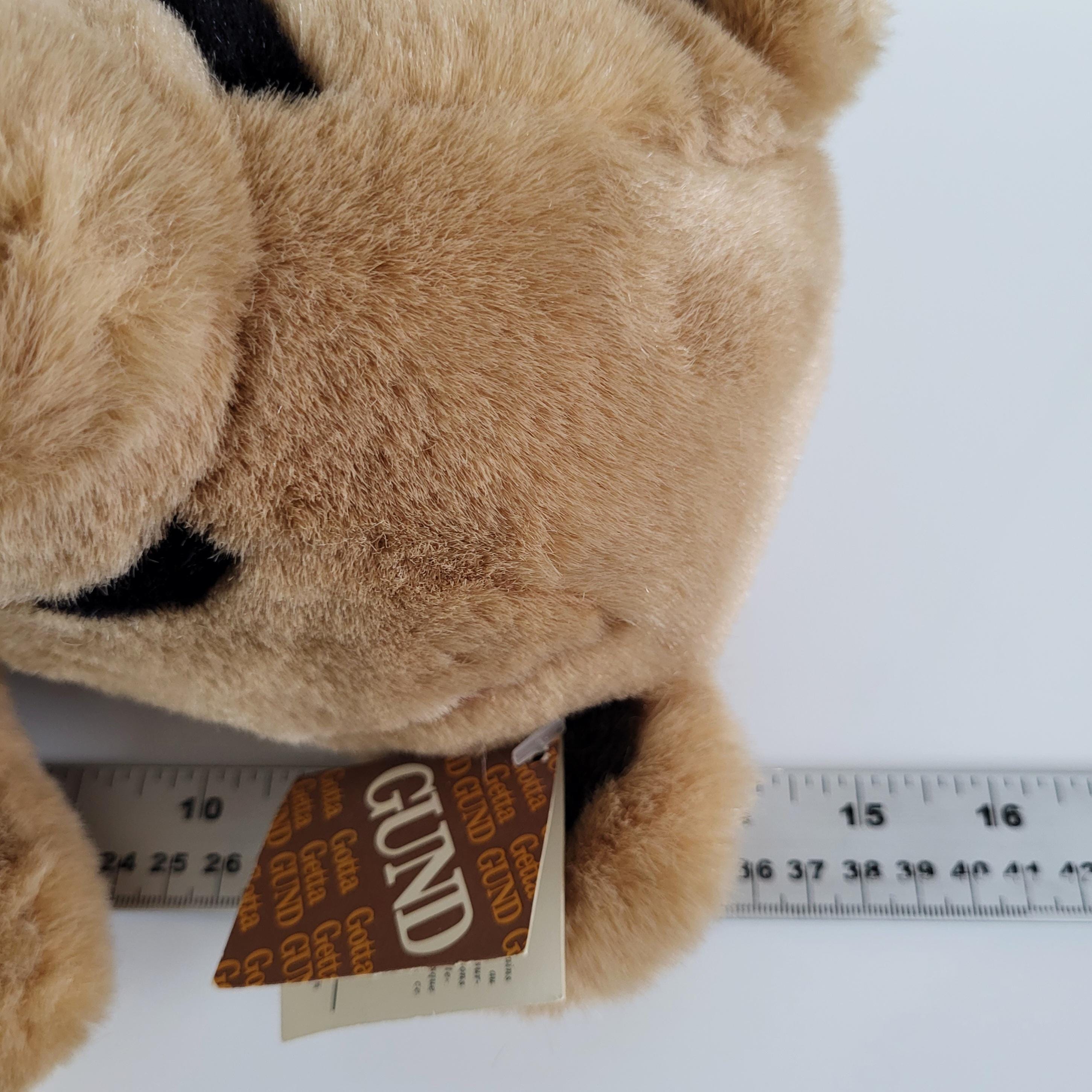 ヴィンテージ GUND スティッチ テディベア タグ付き：ノスタルジックな